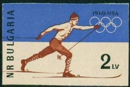 Ski-running - Sport - Bulgaria  1960 - Stamp  Imperforate MNH** - Winter 1960: Squaw Valley