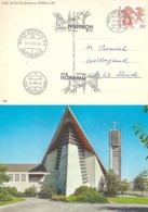 Pfäffikon - Kirche St.Benignus  (ET Ortswerbeflagge)           1983 - Pfäffikon