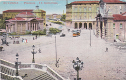 Carte Postale Ancienne,italie,italia,émilia Romagna,BOLOGNA,piazzale X X Settembre,TRAM,TRAMWAY,PO ,apennins,rare - Bologna