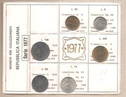 Italia - Serie Annuale In Confezione FDC 6 Monete - 1977 - Mint Sets & Proof Sets