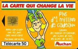 Télécarte 50 : Auchan - Publicité