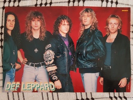 DEF LEPPARD- VINTAGE POSTER - Affiches & Posters
