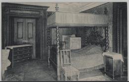 Schlafzimmer, Pension Willy Soglio (Bergell) - Photo: Engadin Press - Soglio