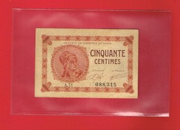 1 Billet De Cinquante Centimes Chambre De Commerce De Paris A.71 - Chambre De Commerce