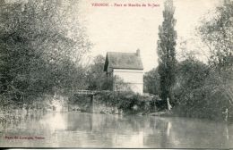 N°62364 -cpa Vernon -pont Et Moulin De St Jean - - Mulini Ad Acqua