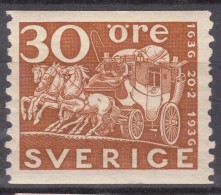 Sweden 1936 Mi#232 A, Mint Hinged - Ungebraucht