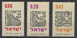 °°° ISRAEL - Y&T N°221/23 - 1962 MNH °°° - Ungebraucht (ohne Tabs)