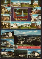 2 X Bad König / Odenwald  -  Mehrbild-Ansichtskarten Ca.1975 / 1980    (8642) - Bad Koenig