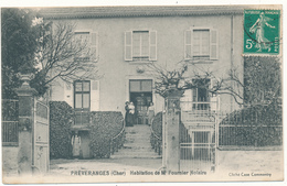 PREVERANGES - Habitation De Mr Fournier, Notaire - Préveranges