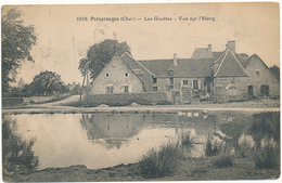 PREVERANGES - Les Gouttes, Vue Sur L'Etang - Pli Coin Sup. Droit - Préveranges