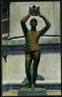 RB 1203 -  Early Postcard - Prince Hal's Statue - Stratford-on-Avon Warwickshire - Stratford Upon Avon