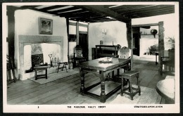 RB 1203 -  Real Photo Postcard - The Parlour Hall's Croft - Stratford-upon-Avon Warwickshire - Stratford Upon Avon