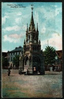 RB 1203 -  Early Postcard - Clock & Fountain - Stratford-on-Avon Warwickshire - Stratford Upon Avon