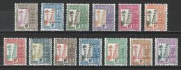 Guadeloupe Yv. T25-37, Mi P25-37 * - Postage Due