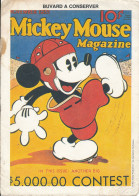 ANCIEN BUVARD :  Walt Disney, Mickey Mouse Magazine, In This Issue Another Big, Baseball - Cinema & Teatro