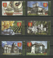 Romania 2014 / Discover Romania - Oltenia / Complete Set - Nuovi