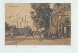 Edam-Volendam (Pays-Bas, Noord-Holland) : Café In De Buurt Van Het Kanaal Met Woonboot Edam En 1910 (lively) PF - Edam