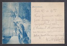Schweiz Suisse 1899: AARESCHLUCHT (Gebr. Abplanalp No. 3676) Mit O INTERLAKEN 16.VIII.99 - Innertkirchen