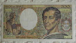 Billet Banque De France 200 Francs Montesquieu 1992 A.111 N°726465. - 200 F 1981-1994 ''Montesquieu''