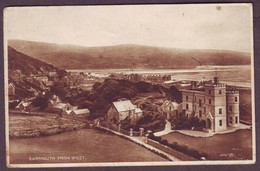 1930 Gwynedd Wales Used Postcard Showing Barmouth From West United Kingdom Caernarvonshire - Caernarvonshire