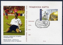 Mikhail Balak - Goalkeeper Of Germany– Bulgaria / Bulgarie 2006 –  Postal Card - 2006 – Allemagne