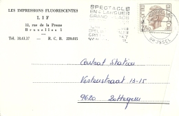 België Belgique 1972 BRU >> Zottegem  / Type Elstrom - Brieven En Documenten