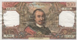 (B0045) FRANCE, 1975. 100 Francs. P-149e. F/VG - 100 F 1964-1979 ''Corneille''