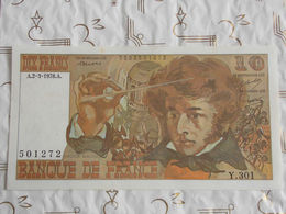 Banque De France 10 Francs Berlioz 1978 N°501272 Y.301. - 10 F 1972-1978 ''Berlioz''