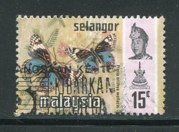 MALAISIE- SELANGOR- Y&T N°107 B- Oblitéré - Selangor