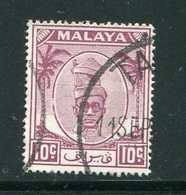 MALAISIE- PERAK- Y&T N°87- Oblitéré - Perak