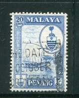 MALAISIE- PENANG- Y&T N°55- Oblitéré - Penang