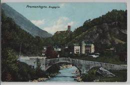 Promontogno (Bregaglia) Dorfpartie - Photo: Carl Künzli No. 1259 - Bregaglia