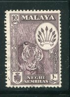 MALAISIE- NEGRI SEMBILAN- Y&T N°66- Oblitéré (tigre) - Negri Sembilan