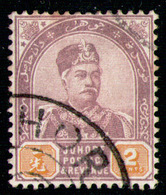 JOHORE 1891 - From Set Used - Johore