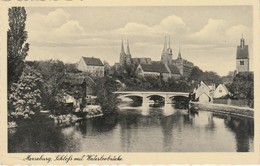 MERSEBURG   -   SCHLOSS Mit WATERLOOBRÜCKE -    Verlag :B.A. Blankenburg K.G. Aus Merseburg  N°20 - Merseburg