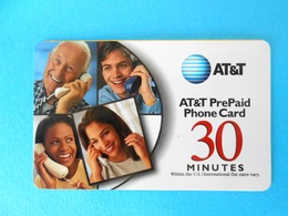 PEOPLES ...... USA - AT&T Prepaid Phone Card - 30. Minutes * United States - AT&T