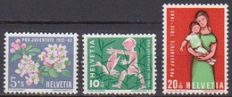 Schweiz 1962 MiNr. 758, 759, 760  ** Postfr. Pro Juventute ( 6557 )Günstige Versandkosten - Unused Stamps