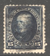 1890  Henry Clay  15 Cents  Sc 259 Used - Nuevos