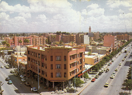 AFRIQUE,MAROC,MARRAKECH, Vue Sur La Ville En Plein Boom,développement,café - Marrakesh