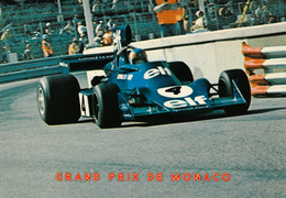 MONACO,MONTE CARLO,course Automobile,FORMULE 1,pilote  Haut Risque,grand Prix Dans La Ville,constructeur ELF,TIRREL FORD - Autres & Non Classés