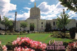 State Capitol, Eugene, Oregon, USA Unused - Salem