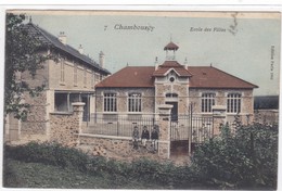 Yvelines - Chambourcy - école Des Filles - Chambourcy