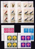 1989 Vaticano Vatican UCCELLI  E CONGRESSO SEUL 2 Serie In Quartina Usate Con Gomma USED BIRDS, SEOUL CONGRESS - Used Stamps