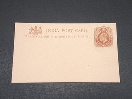 INDE - Entier Postal Non Circulé - L 17503 - 1902-11 Koning Edward VII