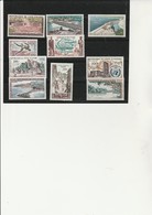 TIMBRES COTE D'IVOIRE N° 18 A 28 SAUF N° 26  NEUF XX -ANNEE 1959 A 1963 - Ivory Coast (1960-...)