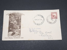 NOUVELLE ZÉLANDE - Enveloppe Illustrée De Wellington En 1935 - L 17515 - Briefe U. Dokumente