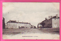 BUSSIERE POITEVINE LA PLACE TOMBEREAU 1906 - Bussiere Poitevine