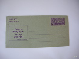 INDIA Aerogramme ('Hawai Patra'). 6.50Rs & 5.00Rs (Postal Stationaries) - Luchtpostbladen