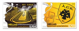 Griekenland / Greece - Postfris / MNH - Complete Set AEK, 50 Jaar Europees Kampioen Basketbal 2018 - Unused Stamps