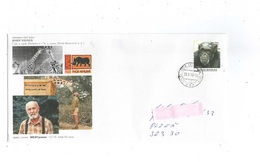 Czech Republic 2018 - Personal-stamp ZOO Dvur Kraklove Nad Labem,  Spec.cover,  Postage Used Cover, - Chimpanzés